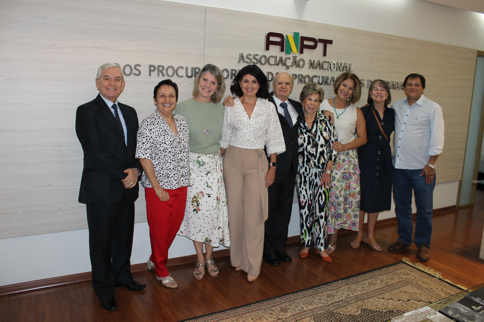 ANPT recebe visita de associadas aposentadas e de associados aposentados de Brasília								